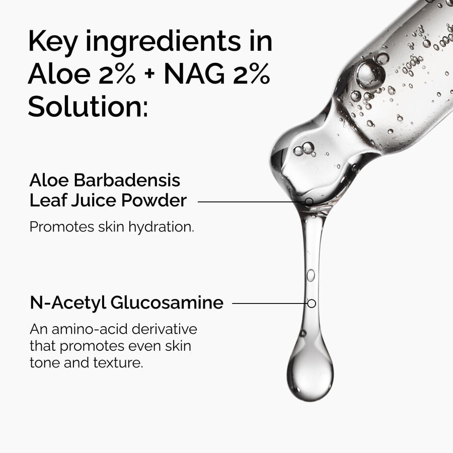 Aloe 2% + NAG 2% Solution