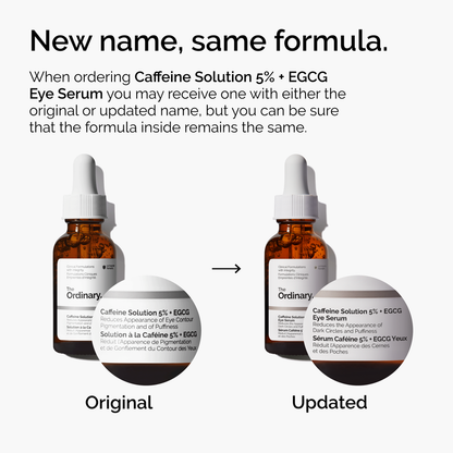 Caffeine&nbsp;Solution 5% + EGCG Eye Serum